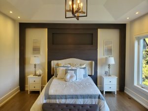 Bedroom lighting in Toronto