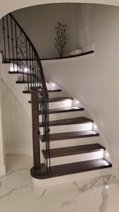 Mediterranean Stair lighting